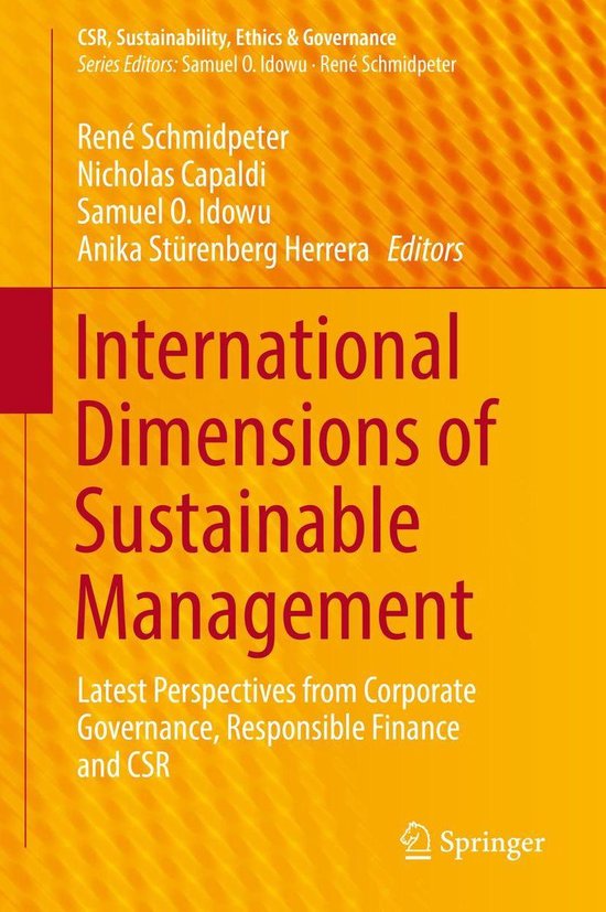 Business and Management (R0) - International Dimensions of S ... - cover