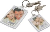 Deknudt Frames sleutelhanger plexi fotomaat 3,5 x 4,5 cm