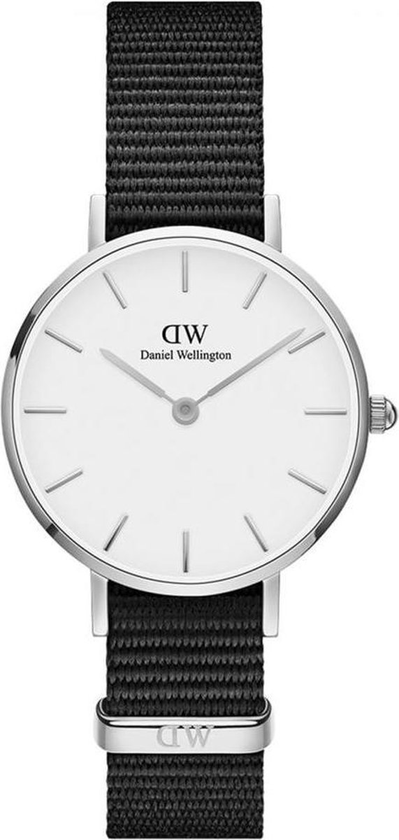 Daniel Wellington DW00100252 Horloge - Nylon - Zwart - 28 mm