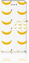 Geschikt voor iPhoneX | Xs Bookcase met ruimte voor pasjes Banana
