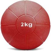Matchu sports -  Medicijn bal - 2kg - Gewichtsbal - Wallball - Meerdere maten - Krachtbal - Rood
