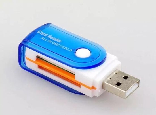 Multifunctionele SD kaart lezer USB stick, leest micro SD, SD, MS kaart, M2 kaart | Connection Kit|USB 2.0 | Adapter - BG4U