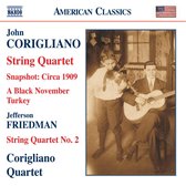 Corigliano Quartet - Music For String Quartet (CD)