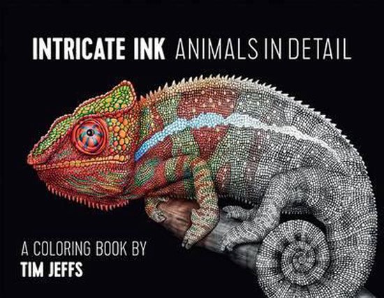 Animals In Detail Coloring Book