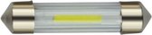 Auto LEDlamp 2 stuks | LED festoon 39mm | COB xenon wit 6500K | 24 Volt