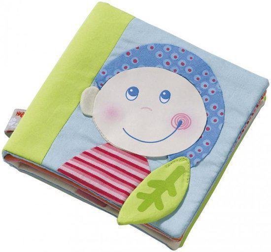 Jellycat Knuffels - Hello Sun Fabric Book, 18cm - Blik op Hout