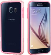 Tex bumper case Samsung Galaxy S6 roze