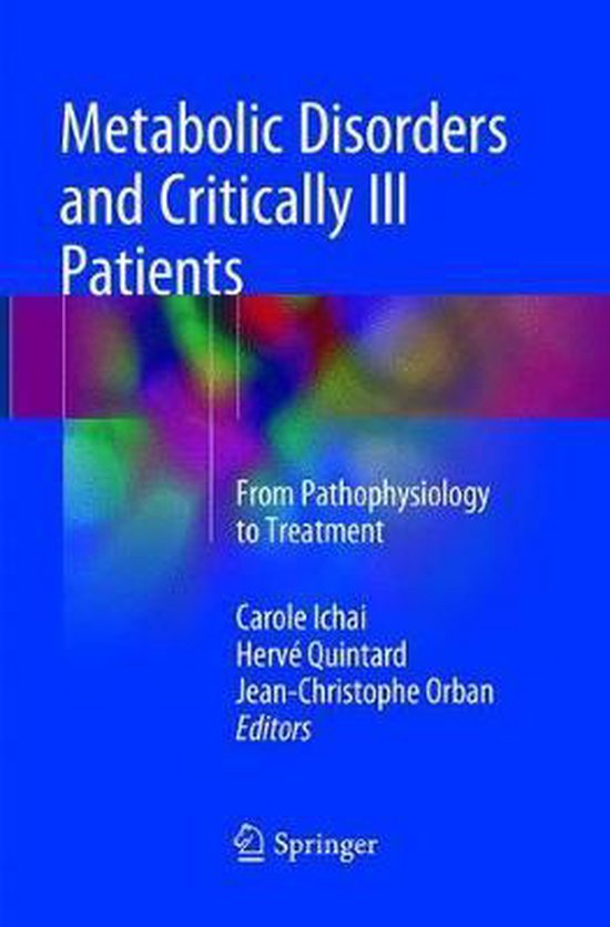 Metabolic Disorders and Critically Ill Patients - cover