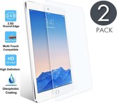 2x Apple iPad Air 2 - Tempered Glass / Glazen Screen protector - Screenprotector Transparant 2.5D 9H Gehard Glas