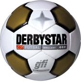 Derbystar Futsal Brillant - Voetbal - 4 - Wit / Goud