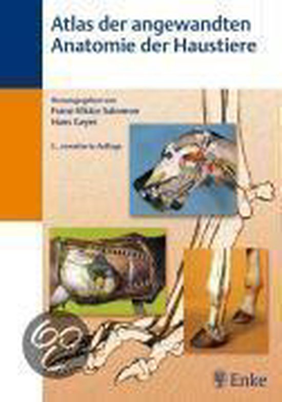 Atlas der angewandten Anatomie der Haustiere - cover