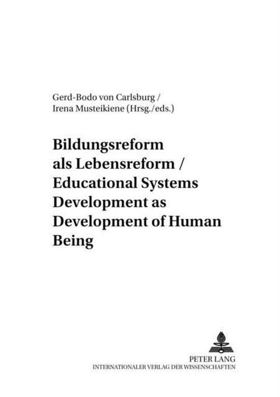 Bildungsreform als Lebensreform. Educational Systems Develop ... - cover
