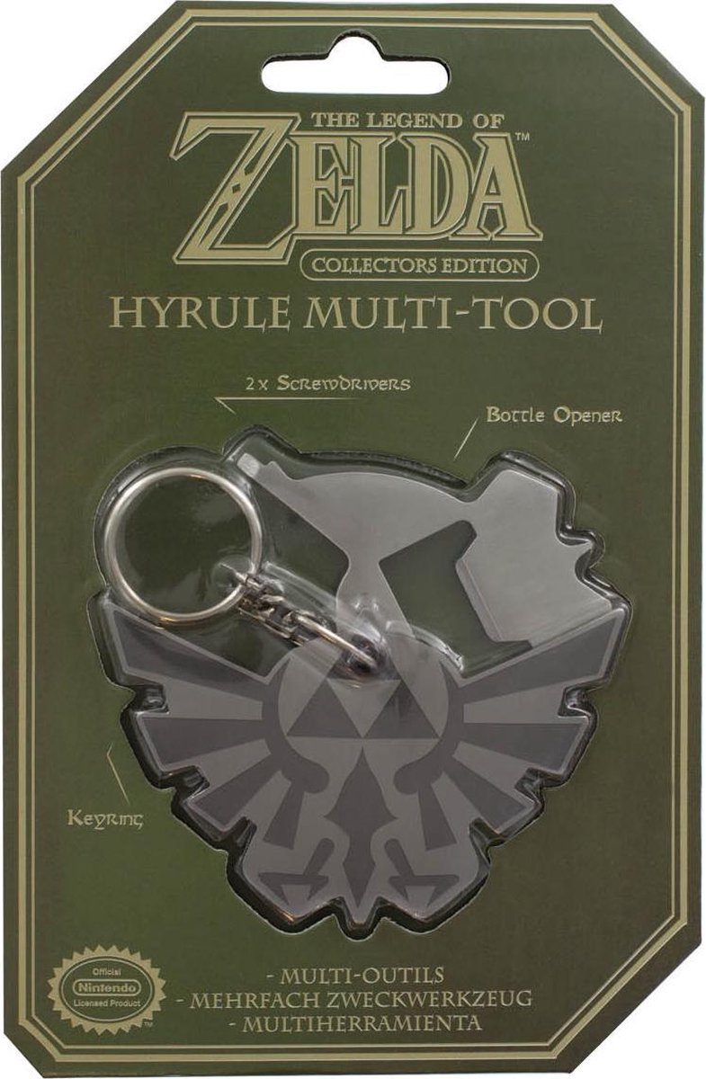 Legend of Zelda porte-clés caoutchouc Hyrulian Crest 7 cm 