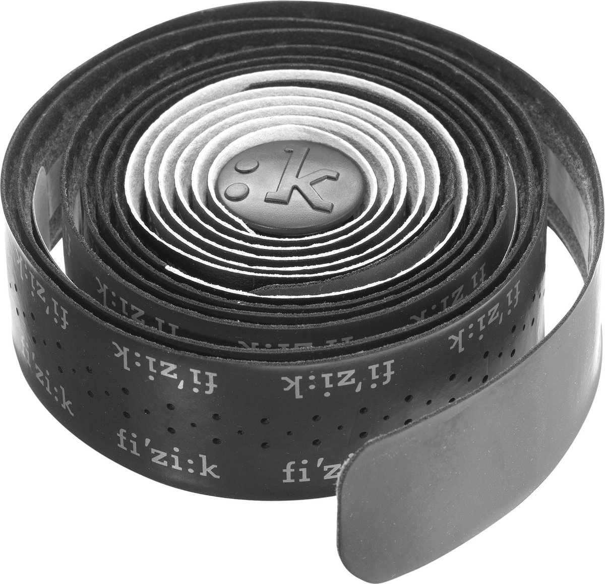 Fizik Stuurlint Superlight Touch Zwart Met Reflectie