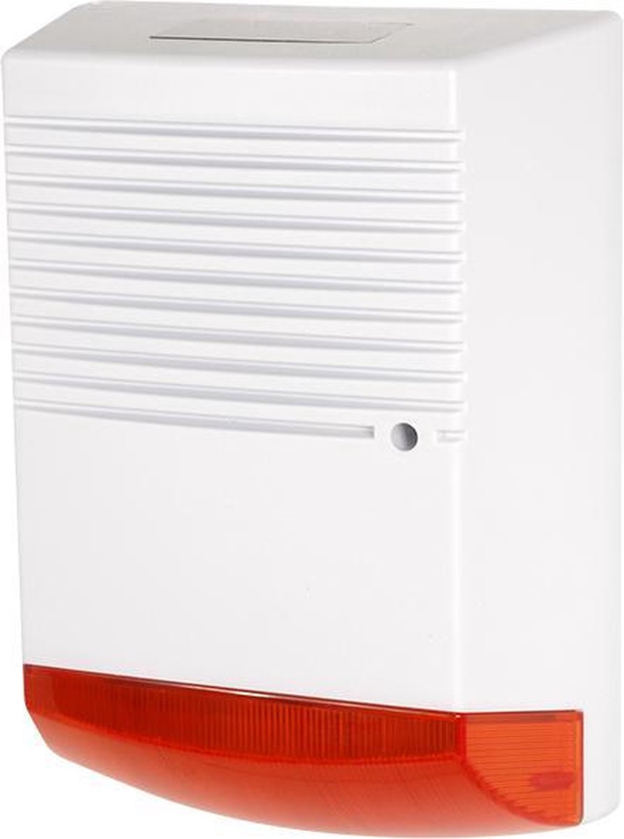 Dummy Solar Alarminstallatie - Met LED Flitslicht, Afschrikking Voor Inbrekers