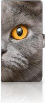 Geschikt voor Samsung Galaxy Note 8 Hoesje Britse Kat