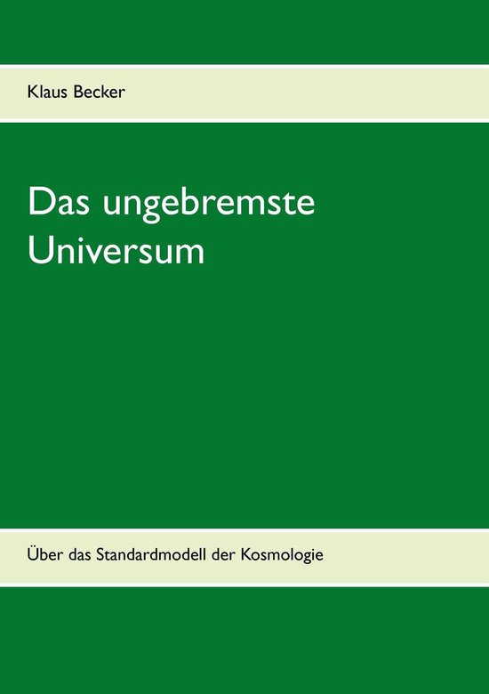Das ungebremste Universum - cover
