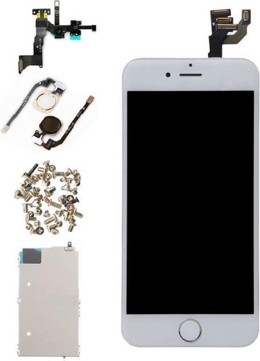 Voor Apple iPhone 6 4.7" - A+ Voorgemonteerd LCD scherm Wit