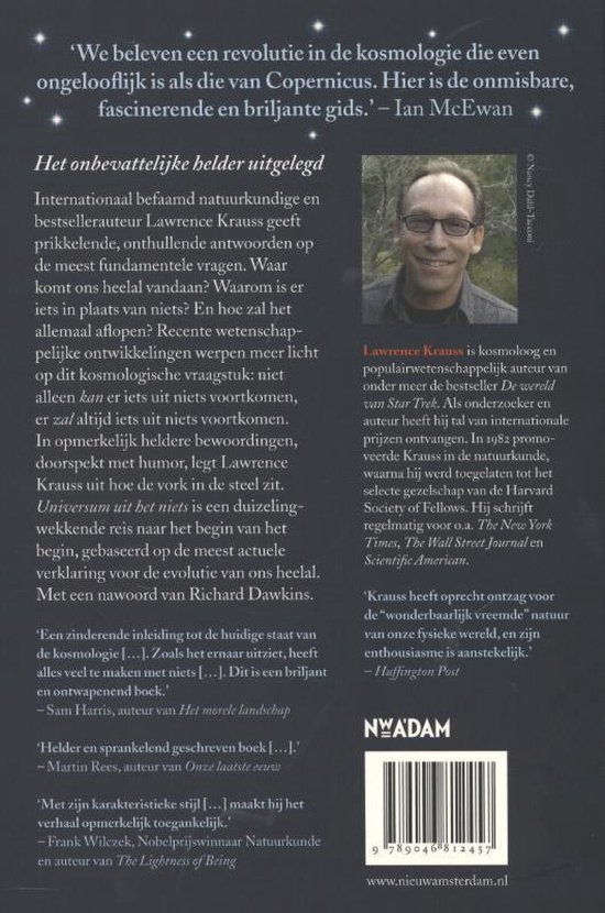 Universum uit het niets, Lawrence Krauss