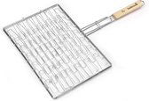 Barbecook elastische grill - chroom - 40x28cm - FSC®