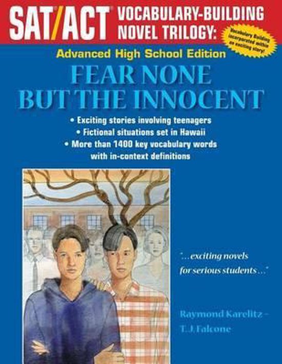 SAT/ACT Vocabulary-Building Novel Trilogy- Fear None But The ... - cover