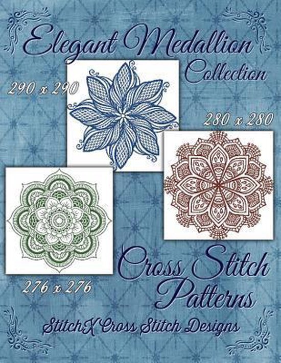 Elegant Medallion Collection Cross Stitch Patterns, Tracy Warrington