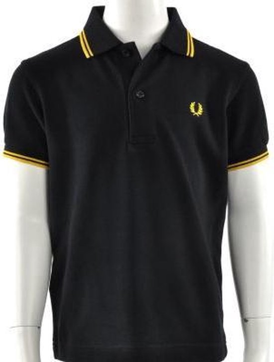 Fred Perry - Kids Twin Tipped Shirt - Kinderen - maat 104 | bol.com