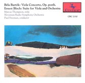 Béla Bartók: Viola Concerto, Op. posth.; Ernest Bloch: Suite for Viola and Orchestra