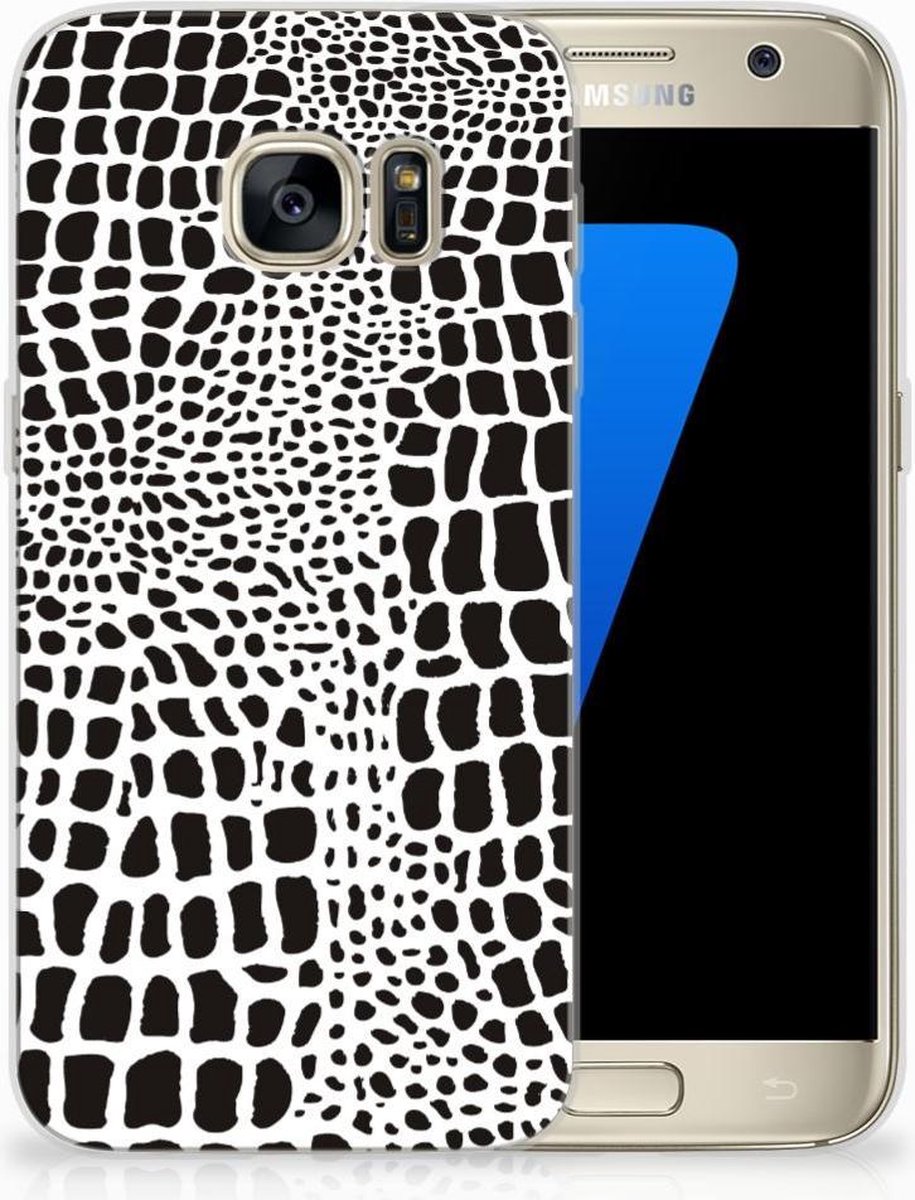 Samsung Galaxy S7 TPU Hoesje Slangenprint