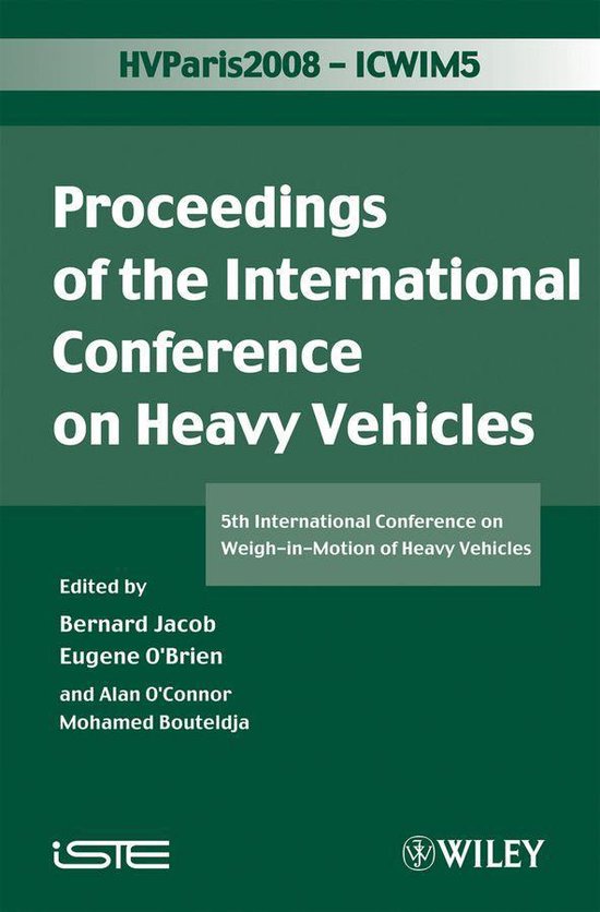 ICWIM 5, Proceedings of the International Conference on Heav ... - cover