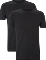 Heren T-shirt 2-Pack (SlimFit) - Zwart  - CLAESEN'S