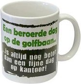 Slogan mok Golfbaan
