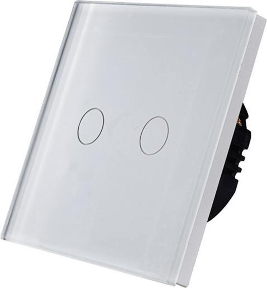 THORN Elektronische Touch DIMMER voor 2 lichtpunten met glasplaat wit