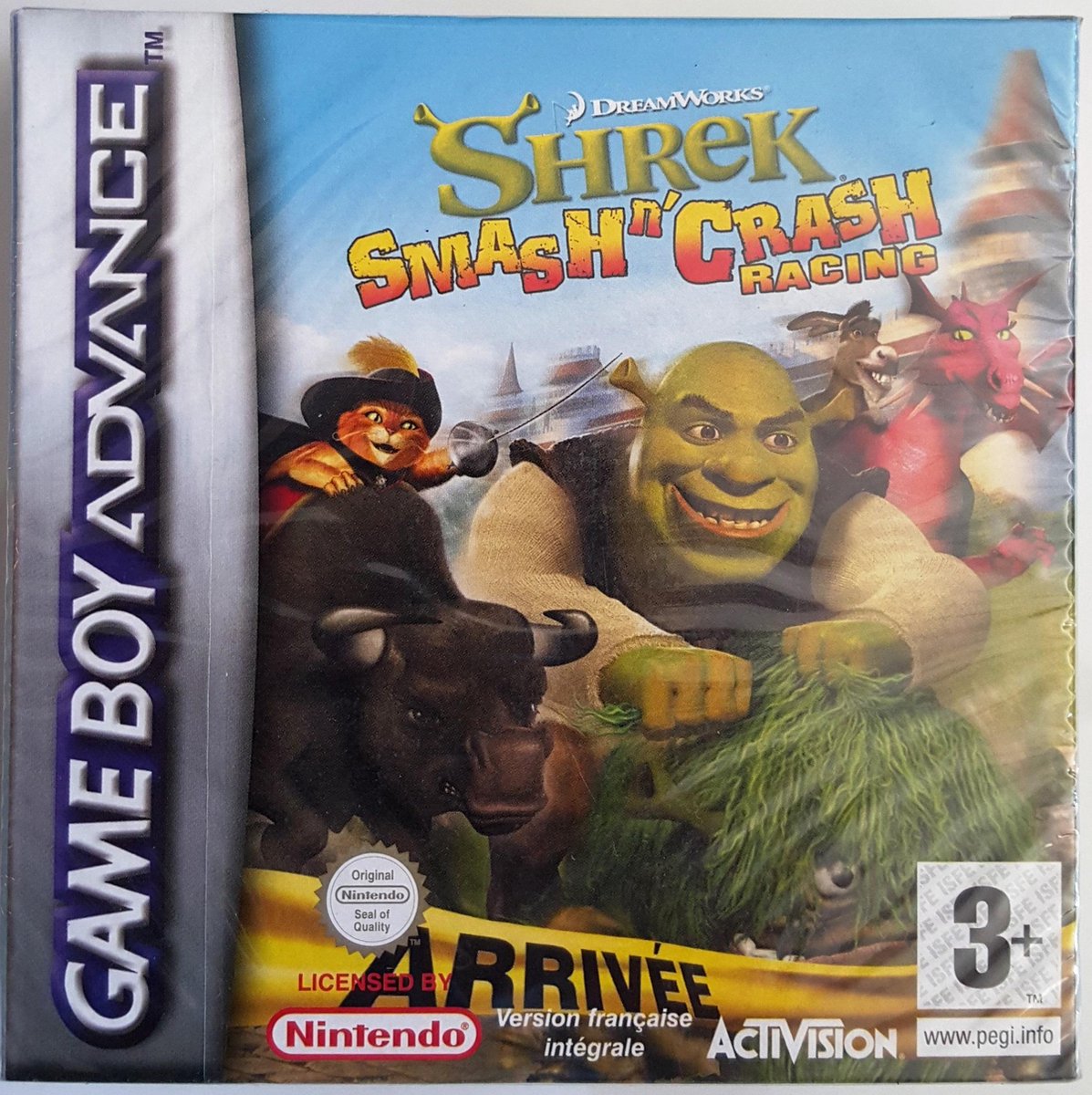 Shrek: Smash'N'Crash Racing (GBA)