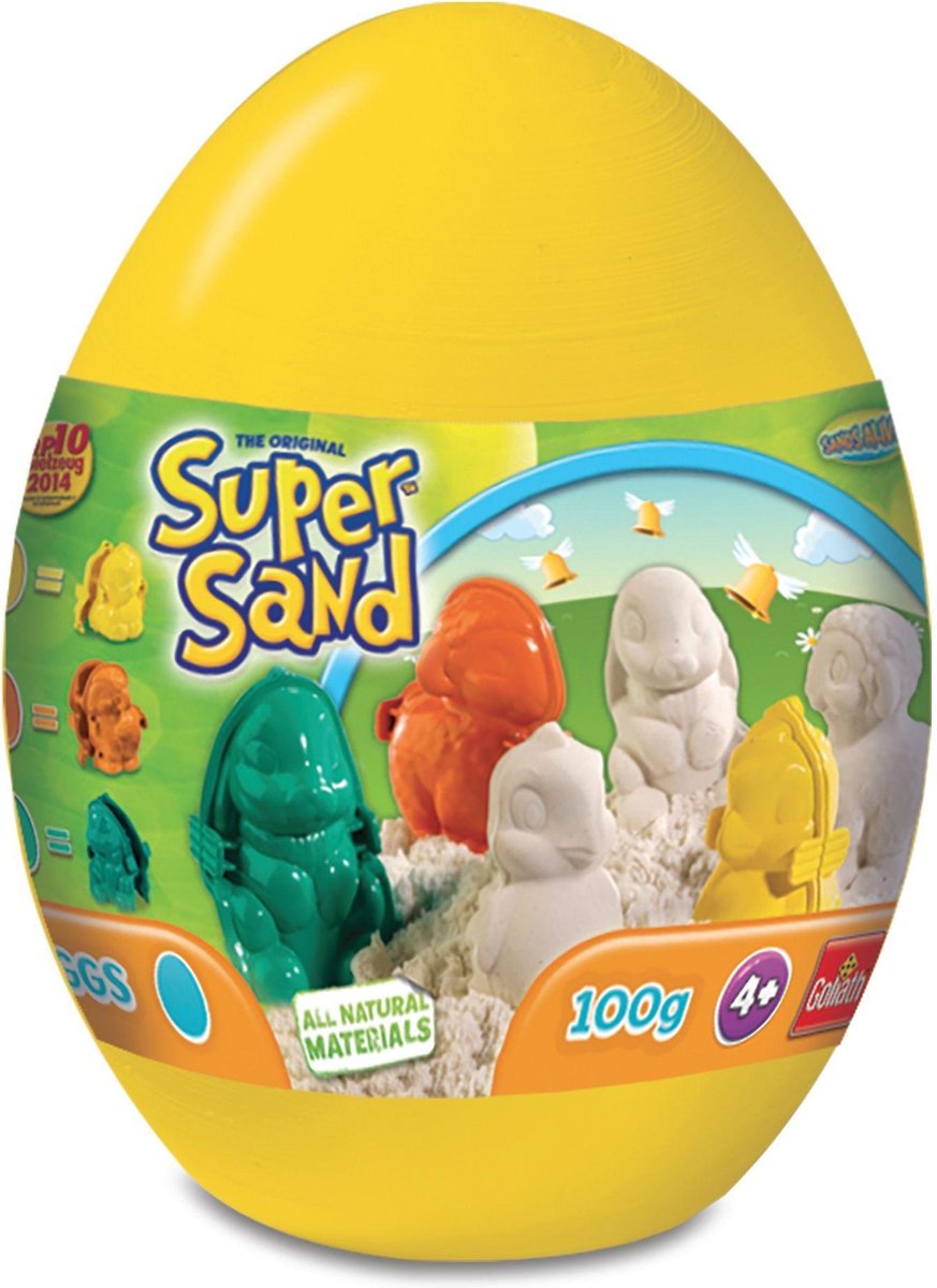 Super Sand Egg Sands Alive Yellow