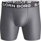 Bjorn Borg Sportonderbroek performance - 1p SHORTS BB SEASONAL SOLIDS - grijs - mannen - S