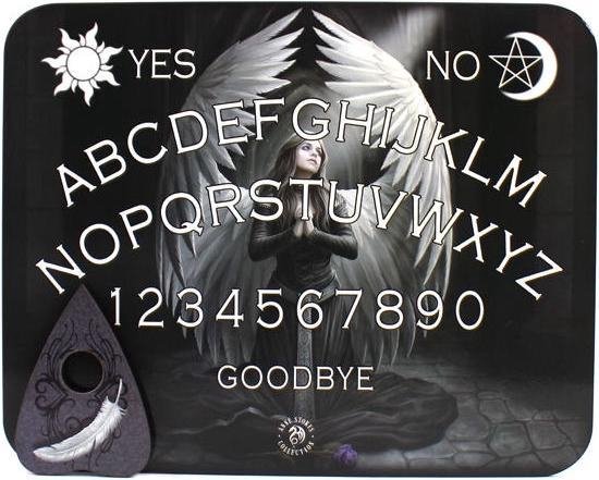 Thumbnail van een extra afbeelding van het spel Ouijabord / spiritbord – Prayer for the Fallen – dessin van Anne Stokes