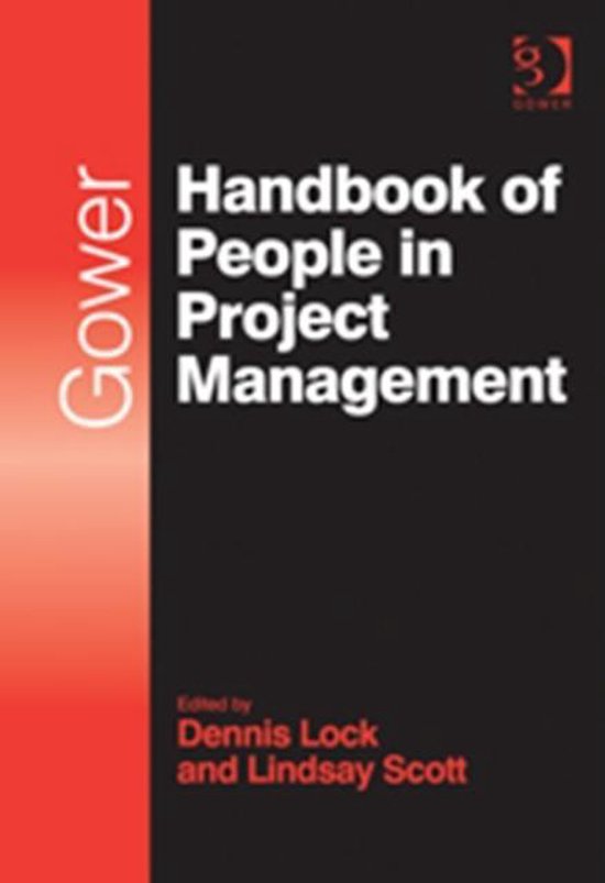 Gower Handbook Of People In Project Management - cover