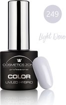 Cosmetics Zone UV/LED Hybrid Gel Nagellak 7ml. Light Dove 249
