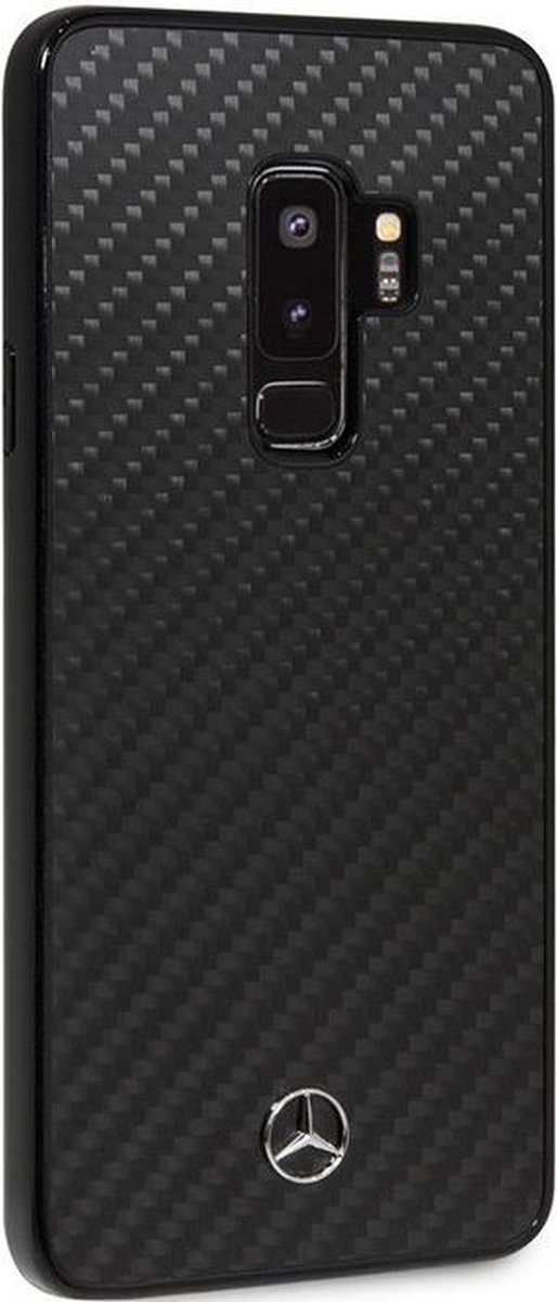 Mercedes-Benz Dynamic Carbon HardCase - Samsung Galaxy S9 Plus - Zwart van Mercedes-Benz — afbeelding 2