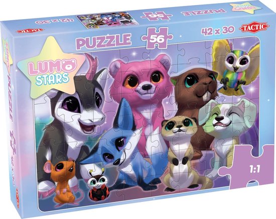 Foto: Lumo stars puzzel buddies 56 stukjes