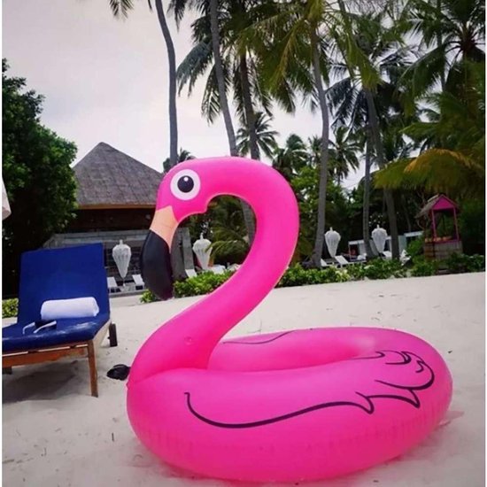 Flamingo Opblaasband - Zwembad luchtbed (120cm)