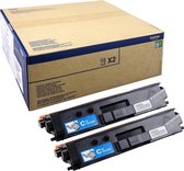 Brother TN-329CTWIN Toner 12000pagina's Cyaan toners & lasercartridge