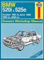 B. M. W. 520i And 525e 1981-88 Owner's Workshop Manual