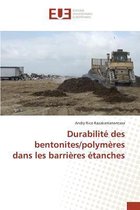Omn.Univ.Europ.- Durabilité Des Bentonites/Polymères Dans Les Barrières Étanches