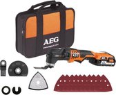 AEG Powertools OMNI18C Li Combitool 18V + Accessoires, lader en 2 accu's