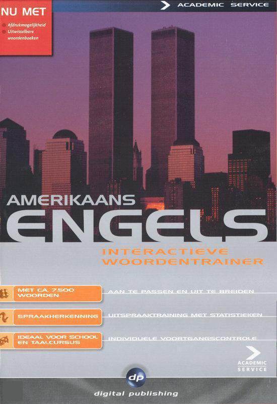 Cover van het boek 'Amerikaans Engels woordentrainer'