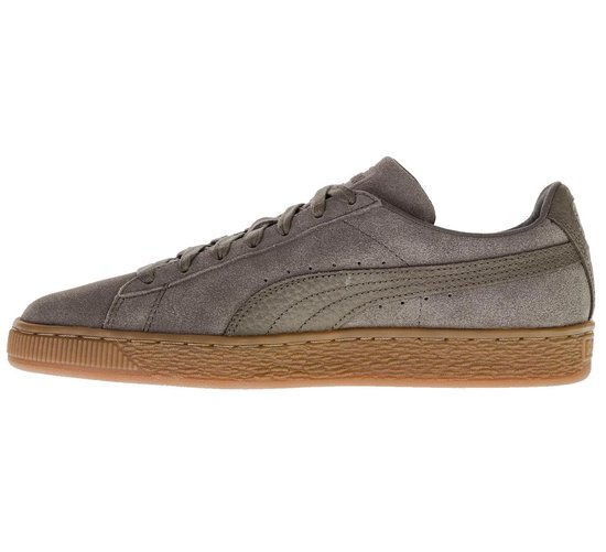 Puma Suede Classic Sneakers - Maat 42.5 - Unisex - donker grijs | bol.com