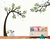 Sticker Mural Arbre et Branche avec Koala Ours XXL | Chambre de bébé - Chambre de bébé - Stickers muraux