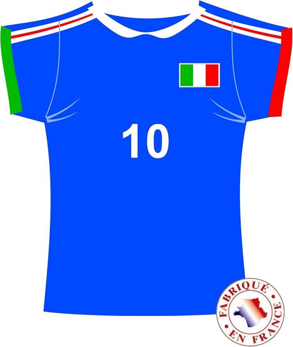 CHRISTIANFABRICATIONS Italiaanse voetbalshirts - Muurdecoratie van karton